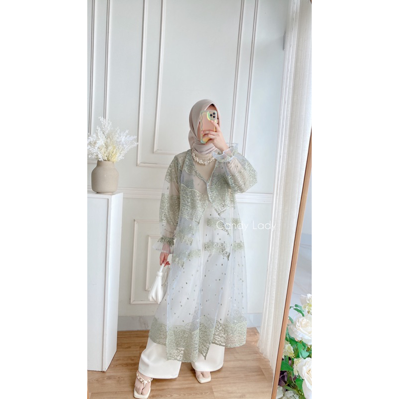 Alunia Brocade Long Cardy