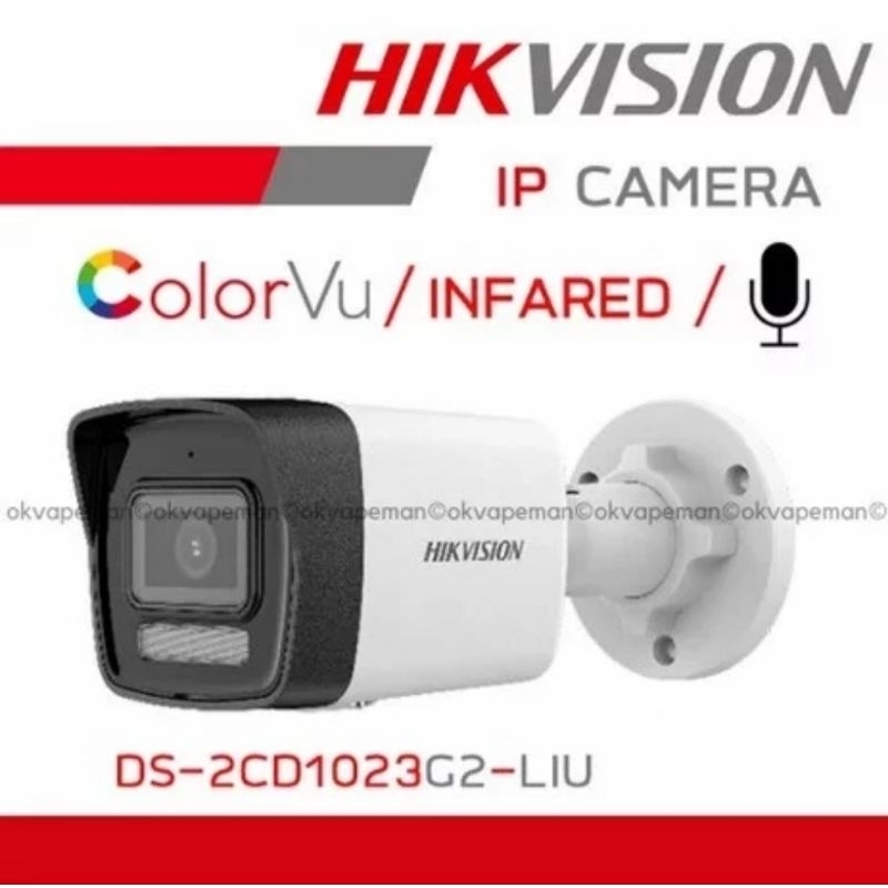 IP KAMERA HIKVISION 2MP COLORVU AUDIO DS-2CD1023G2-LIU