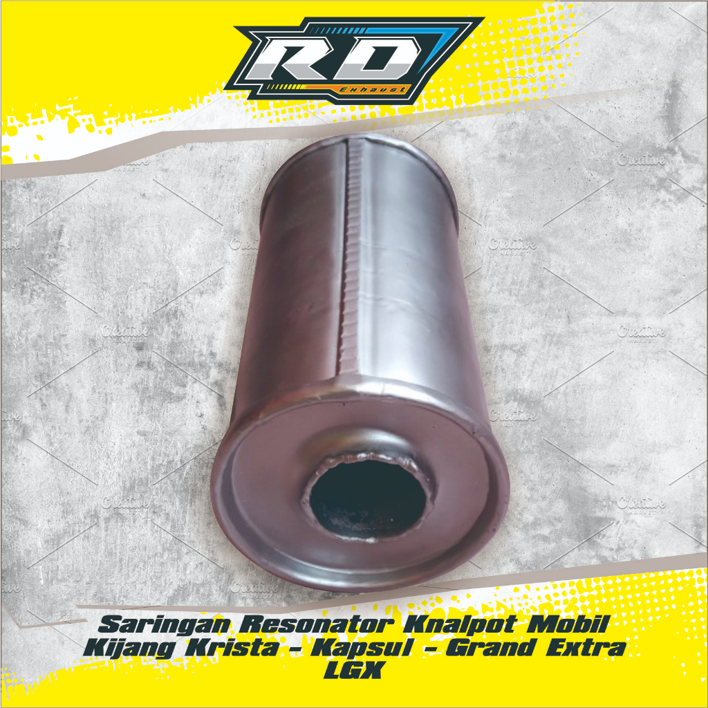 Saringan Resonator Knalpot Mobil Kijang Krista - Kapsu - Grand Extra LGX