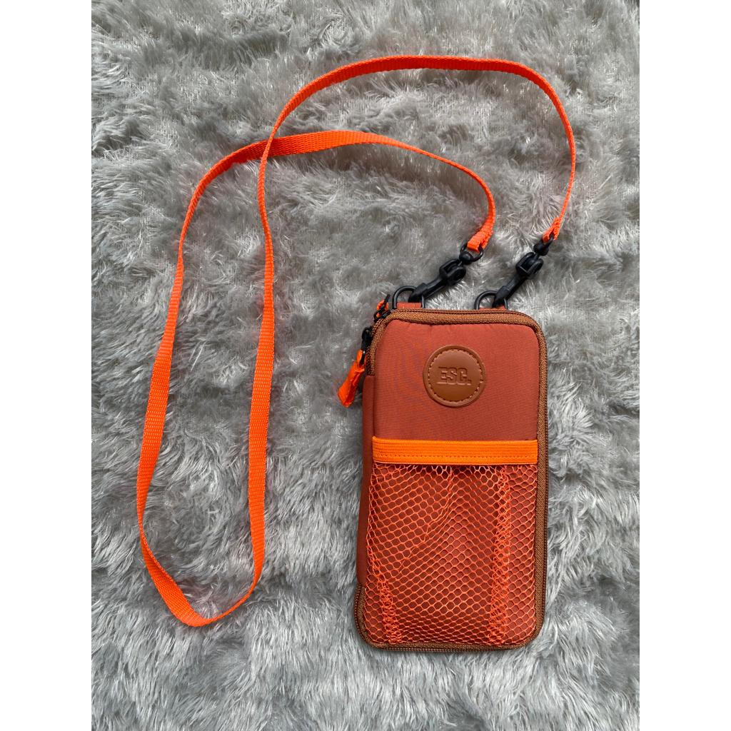 ESCORT Tas Slingphone Dompet Handphone Phone Wallet Selempang Wanita dan Pria