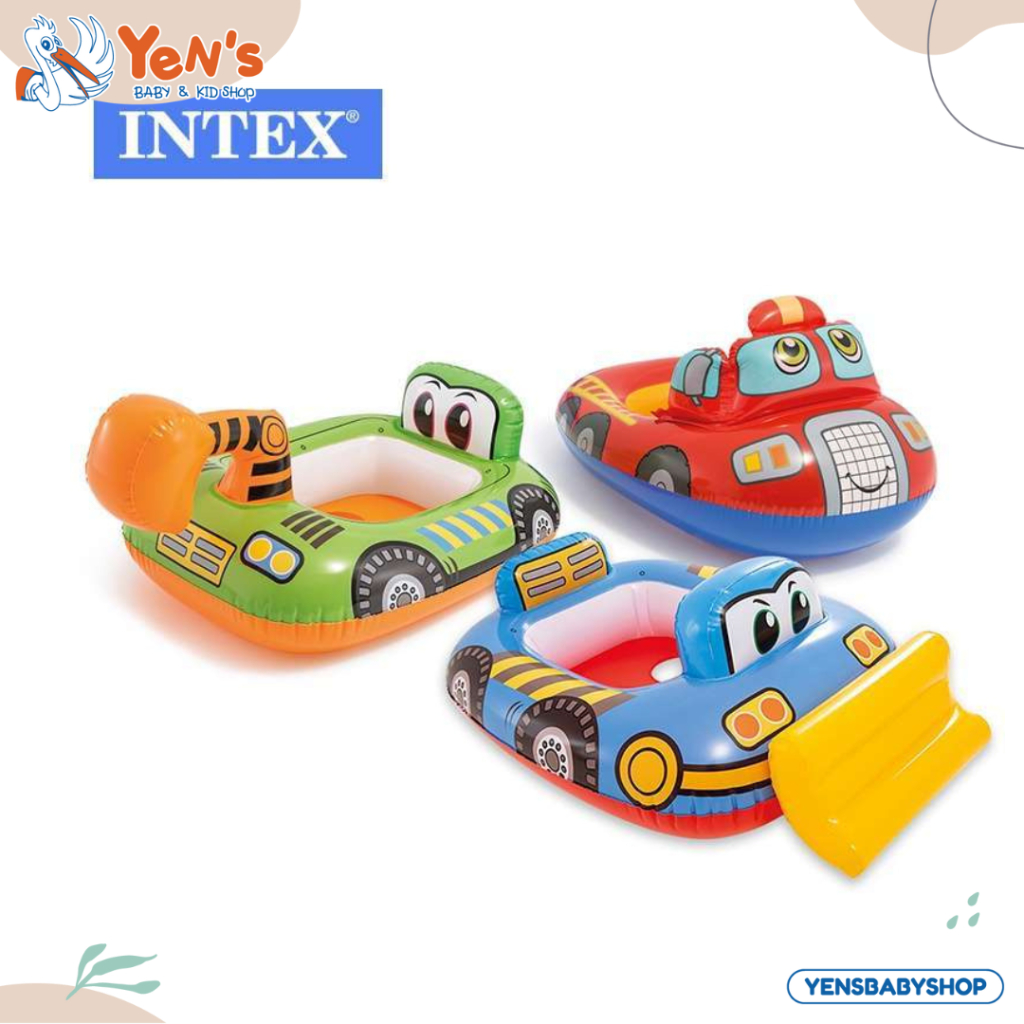 INTEX Ban Renang Kiddie Car Float 59586