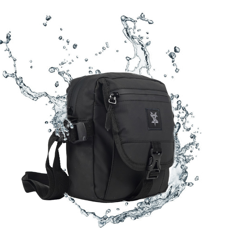 Straight Vision - Tas Selempang Freya Tas Slempang Anti Air Pria Tas Hp Tas Kecil Pria Sling Bag Cow