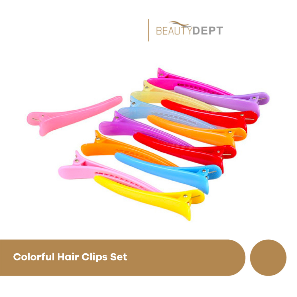 Jepit Bebek Warna-Warni - Jepitan Rambut Warna-Warni