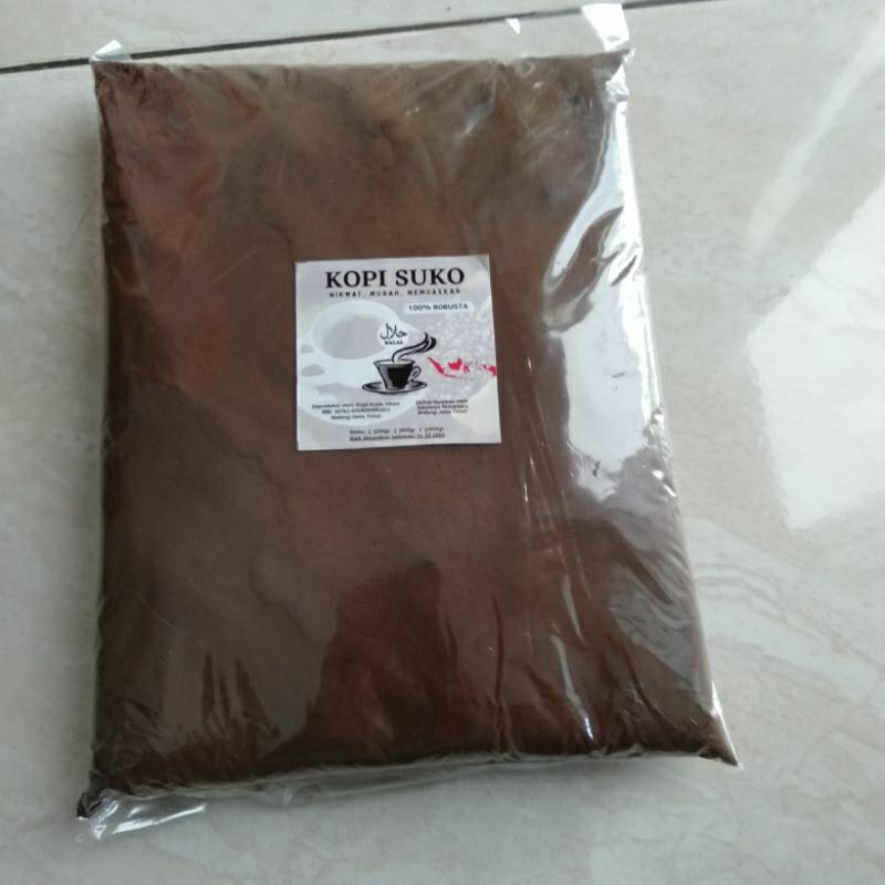 

SUKO Kopi Bubuk Desa Terbaik 1kg Olahan Tradisional