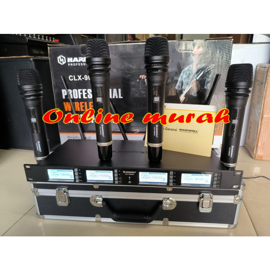 Mic Hardwell CLX 9004 U 4 Original CLX9004 u BLACK clx 9004 u