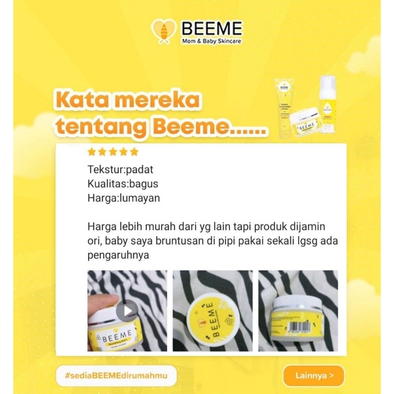 Beeme Nourishing Balm 15gr