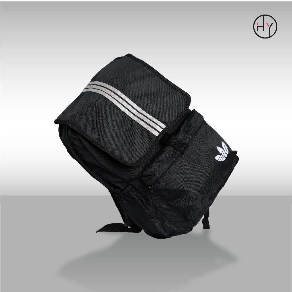 ZL15-TAS RANSEL ADIDAS BAHAN KULDURA IMPOR TAS SEKOLAH TAS KULIAH GOOD QUALITY