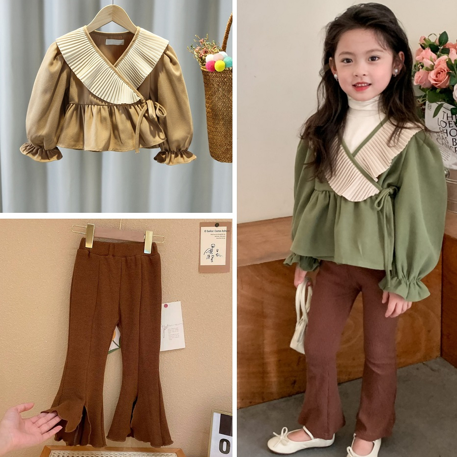 SSP86-Setelan Set Anak Tanggung Remaja Perempuan Boho Japanese Style