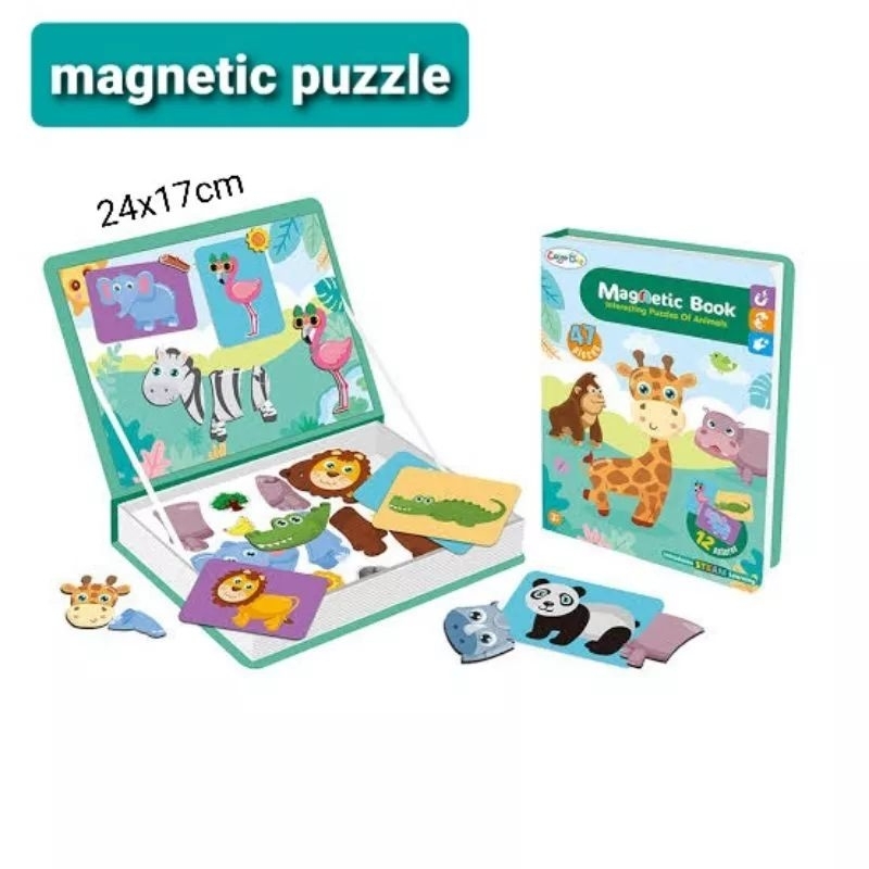 MAGNETIC PUZZLE BOOK 47PCS YY2032