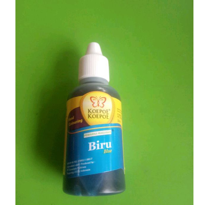 Pewarna Makanan Biru Koepoe Koepoe 30ml