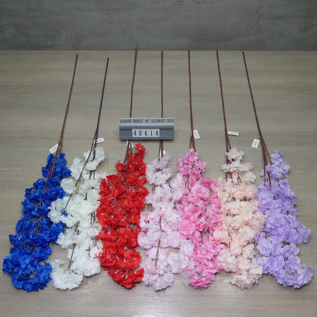 Bunga Sakura Blossom Rimbun 3Cabang 49414