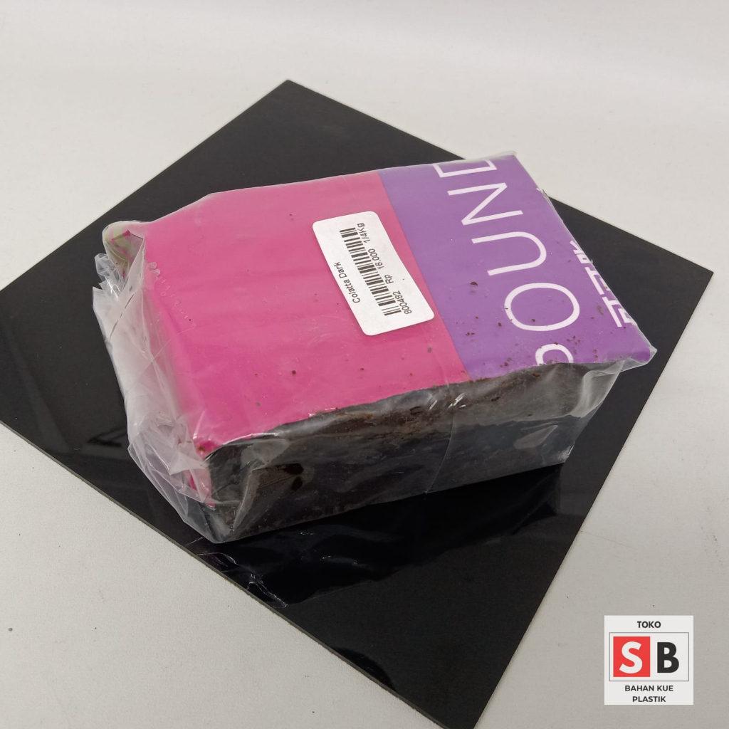 

COLATTA DARK CHOCOLATE COMPOUND / COKLAT BATANG 250GR REPACK