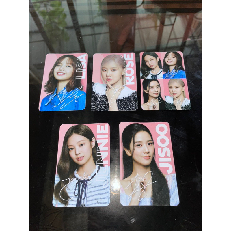 Pc Photocard BlackPink ( Bisa Cod ) | Jennie, Jisoo, Rose, Lisa, All member,