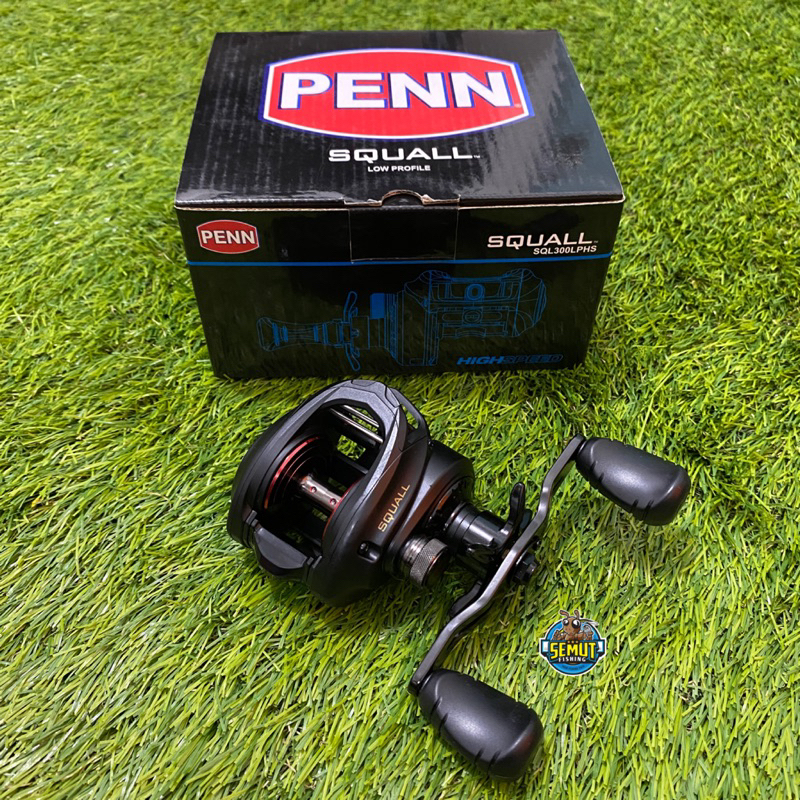 PENN SQUALL LOW PROFILE - SQL300LPHS SAP1525505 REEL PENN BAITCASTING