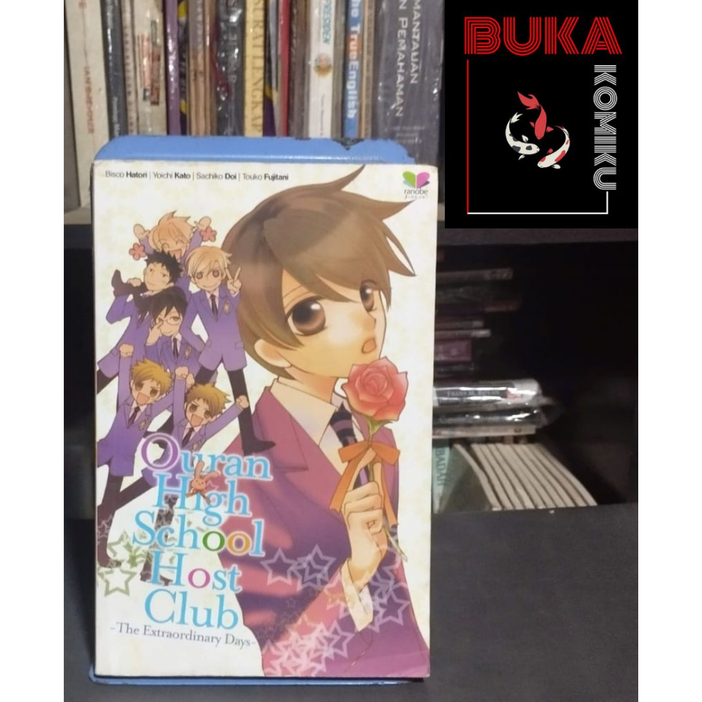 LN Original - Light Novel Ouran High School Host Club #1 : The Extraordinary Days - Bisco Hatori, Yo