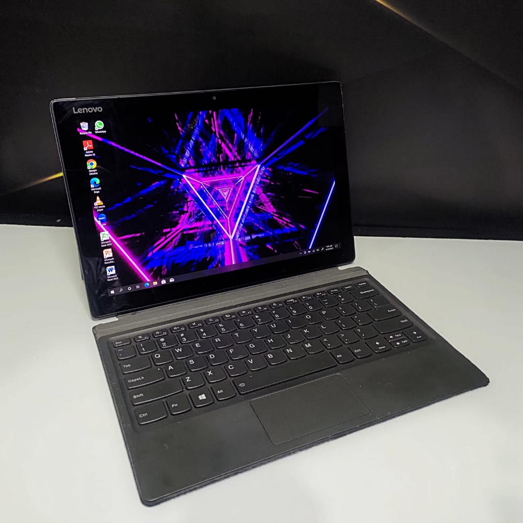 Laptop lenovo miixx 520 intel core i7 gen 8 ram 16gb SSD 128gb touchcreen &amp; backlight - windows 10