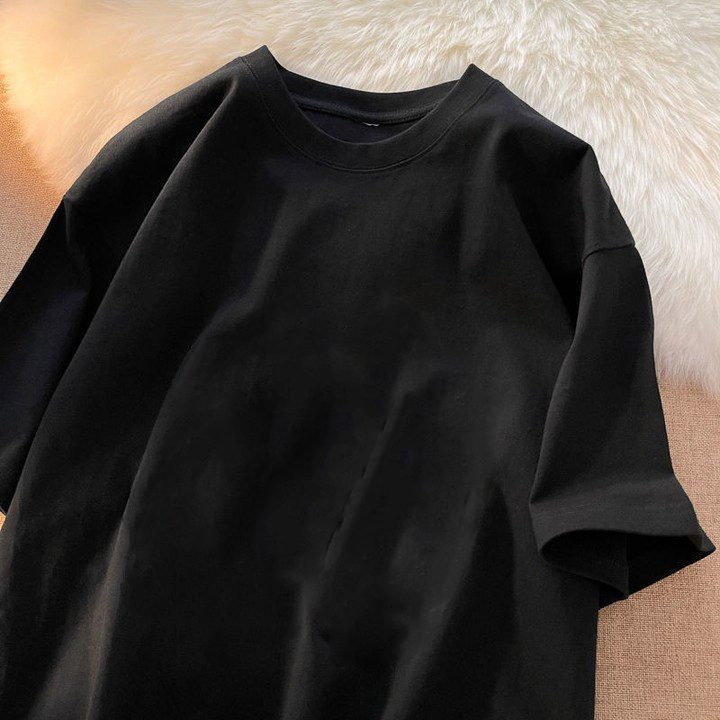 RDGF official shop kaos polos oversize pria  kemeja leher bulat kaos cotton baju kaos oversize kaos hitam oversize PRIA &amp; WANITA (UNISEX)