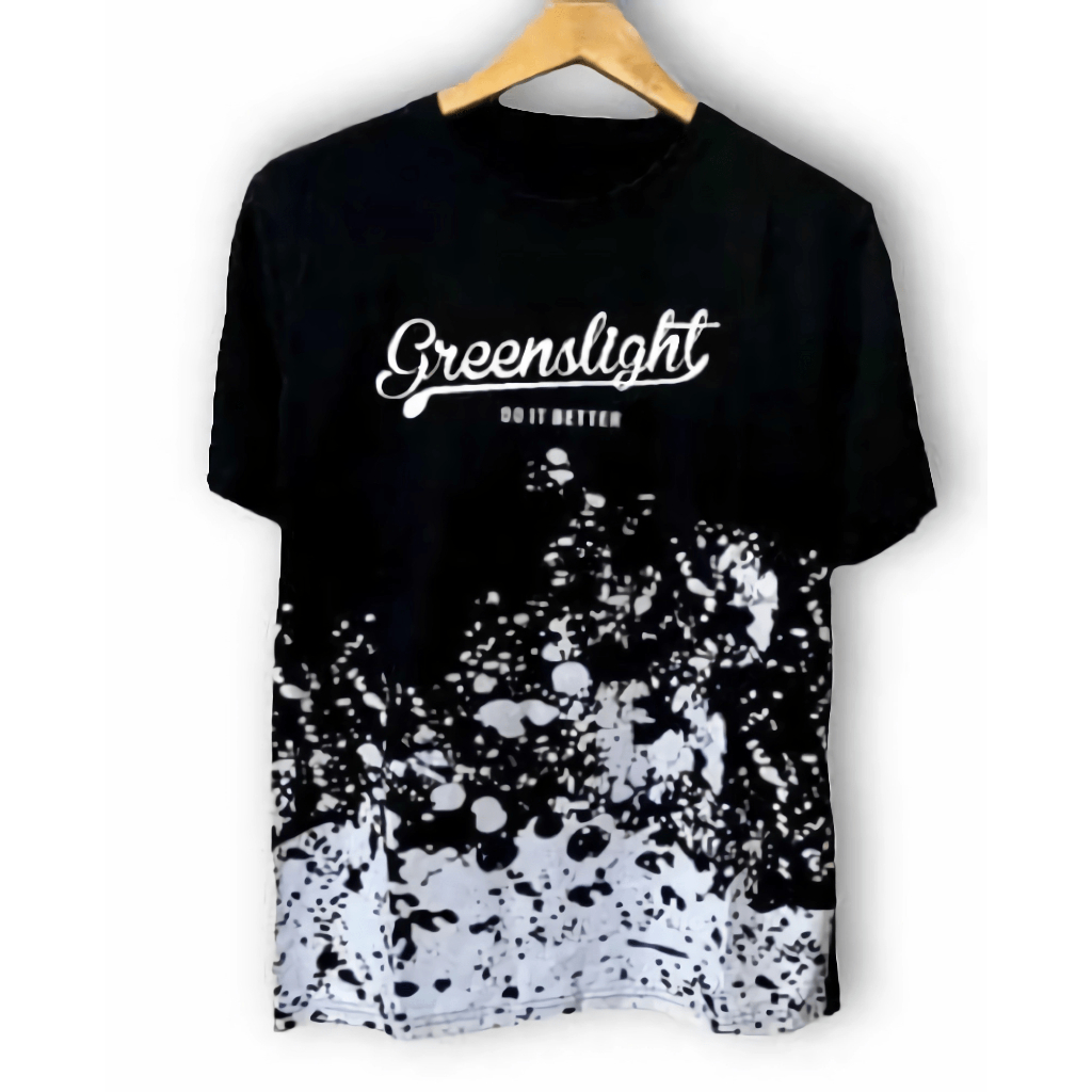 KAOS OBLONG GREEN LIGHT/KAOS PRIA THRIT TANGAN PENDEK