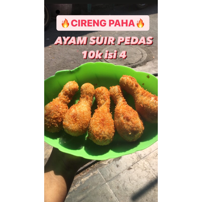 

CIRENG PAHA ISI AYAM SUIR PEDAS HOMEMADE