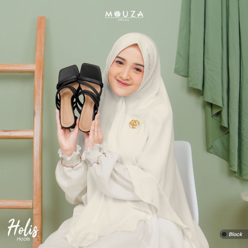 Holis Heel by Mouza | Sepatu Hak | Sandal Hak | Sandal Heels | Sandal Hak Rendah |