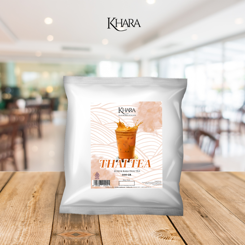 

Bubuk Minuman Rasa Thai Tea 500gr - Khara Thai Tea Flavoured Powder