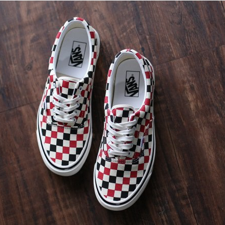 Vans Era 95 Dx Anaheim Checkerboard Red Original