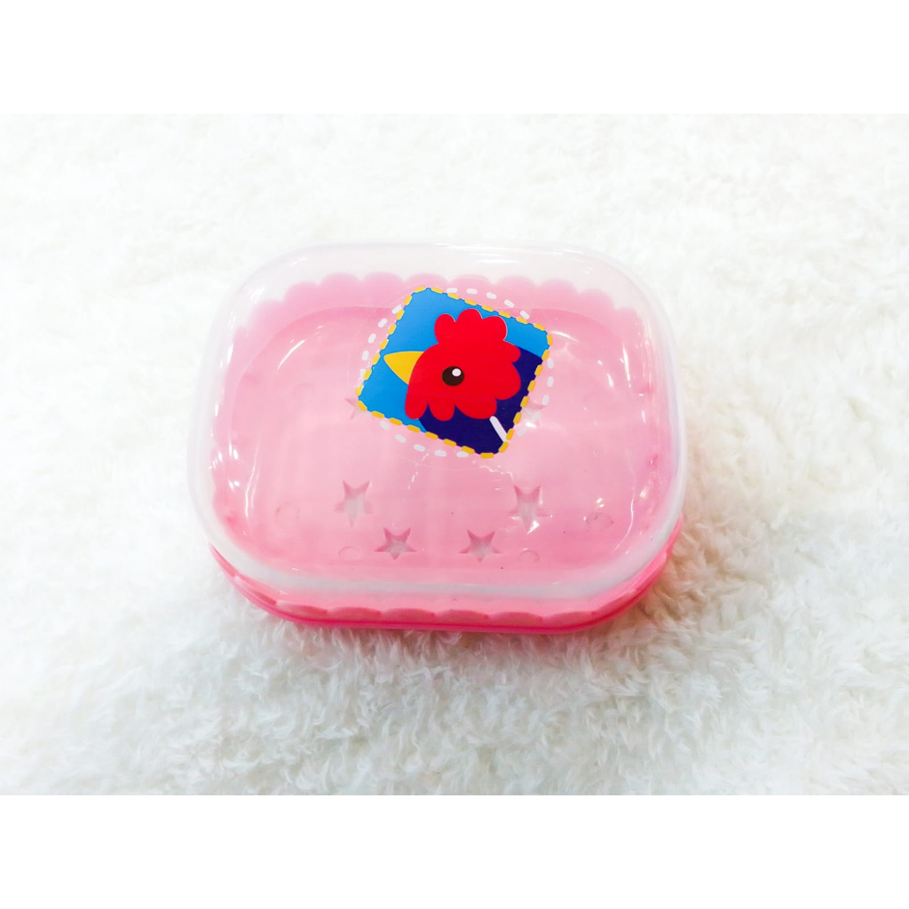 Lusty Bunny Soap Case / Tempat Wadah Sabun Anti Pecah - Bayi &amp; Anak KOTAK SABUN PLASTIK TRANSPARANT