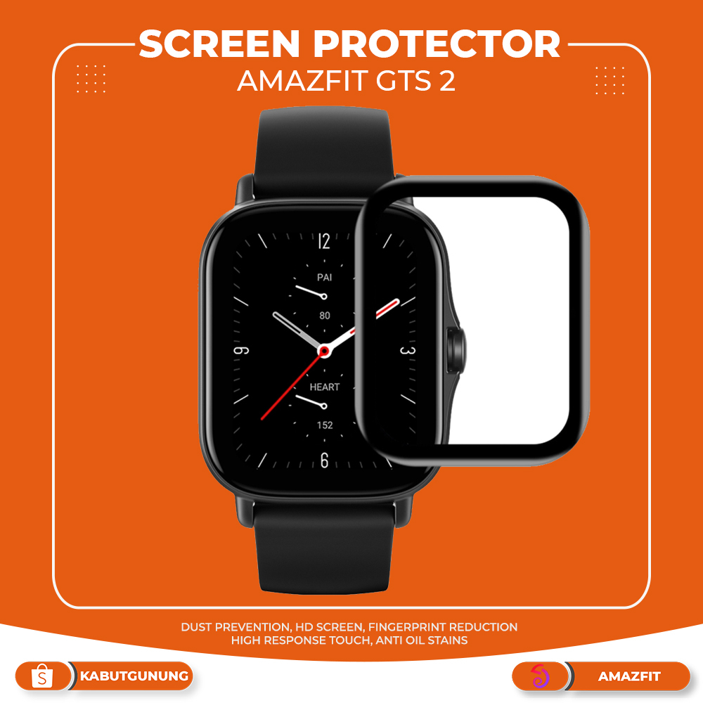 ANTI GORES Screen Protector 3D Full Curved For Amazfit GTS 3 GTS 2