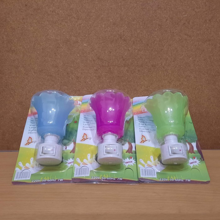 Lampu Tidur Mini Cosco 228 Mini Lamp 7 Watt 7W Dengan Saklar On Off