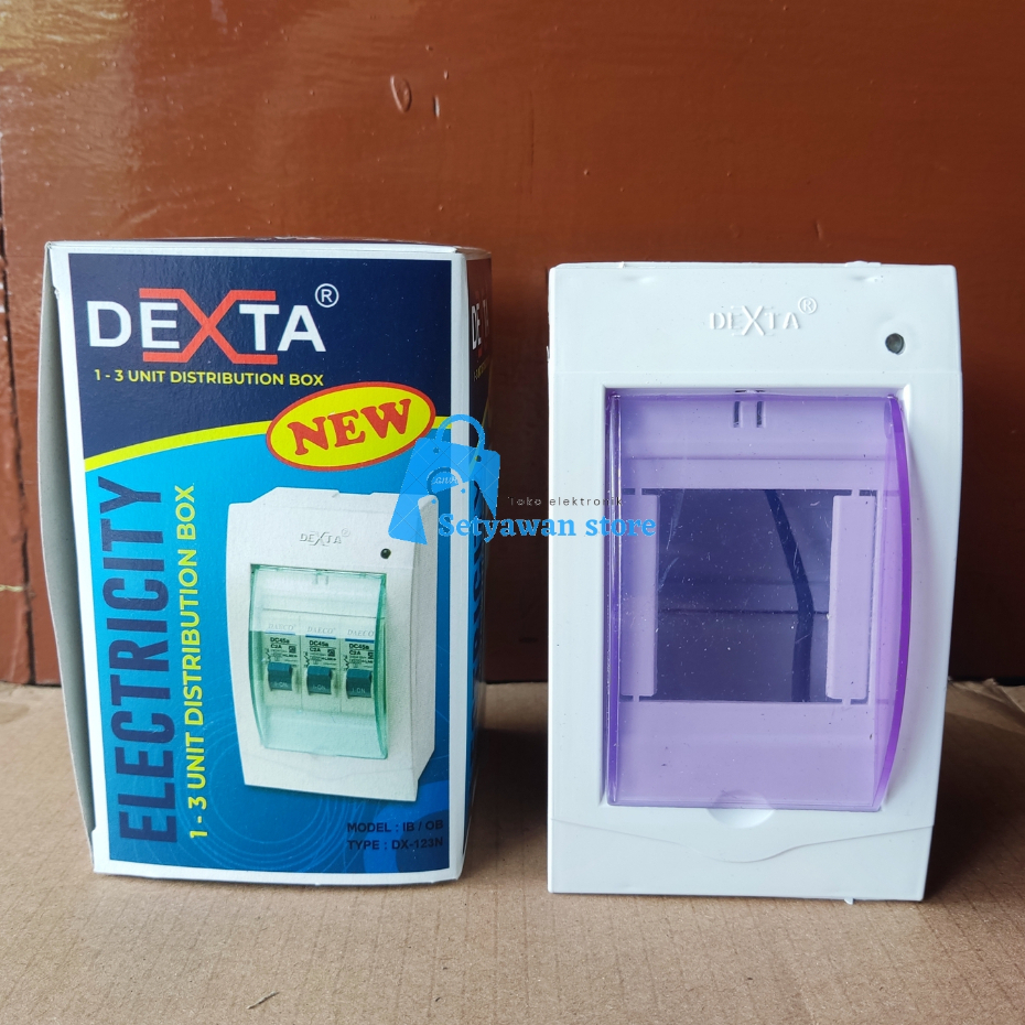 Box MCB 2-3 Grup Group + Indikator  Dexta DX-123N