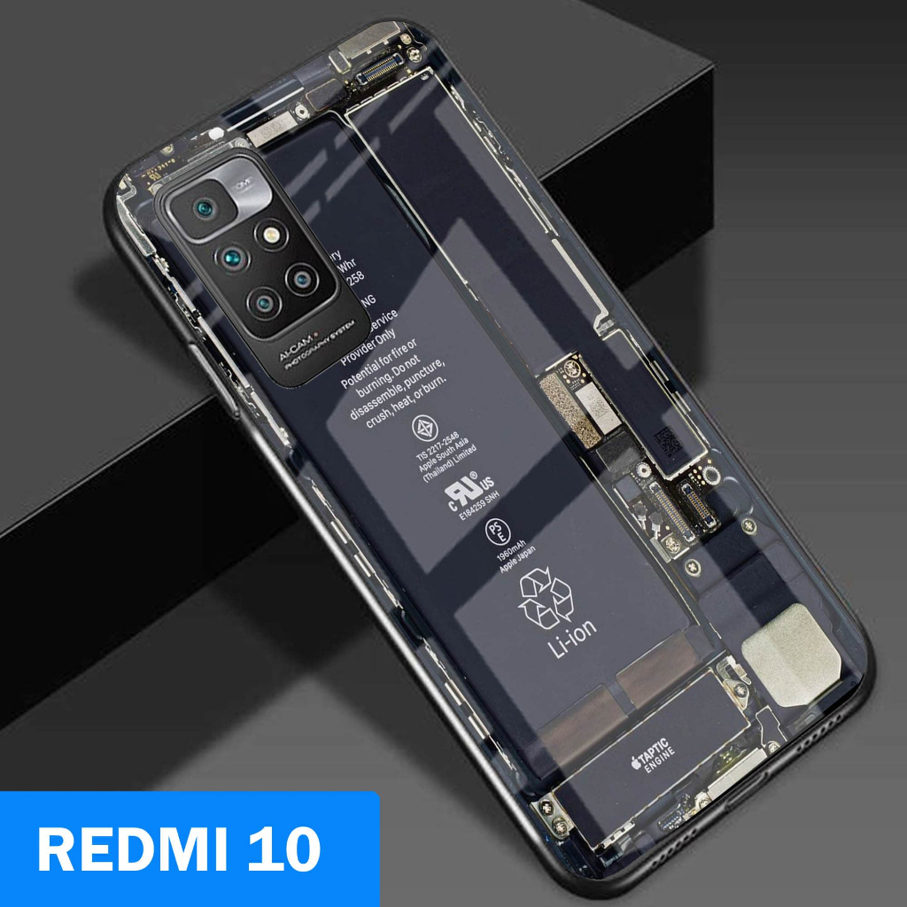 (S16) Softcase Glass Xiaomi Redmi 10 -Case Hp Xiaomi Redmi 10 - Casing Hp Xiaomi Redmi 10