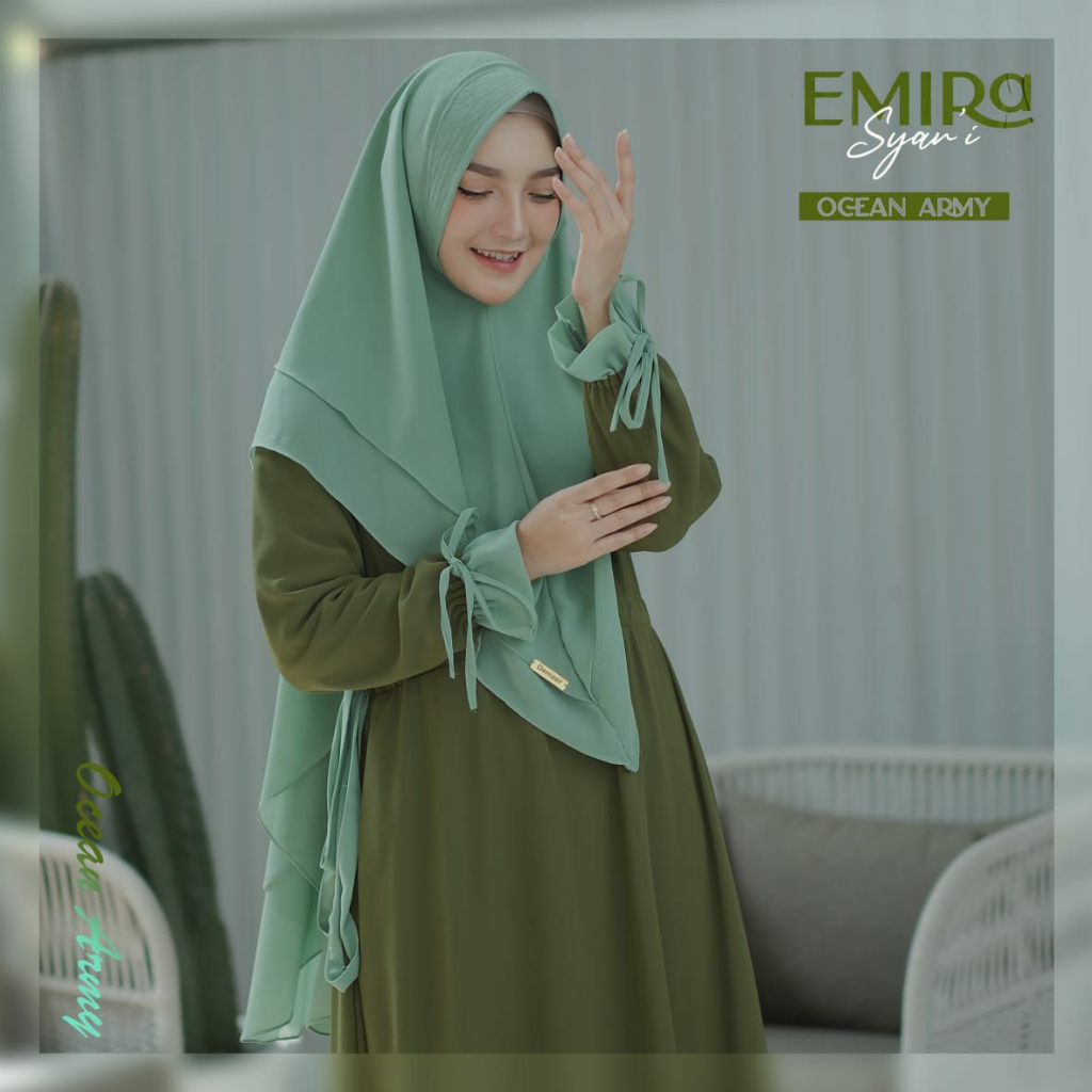 emira set syari by denizer #promo gamis