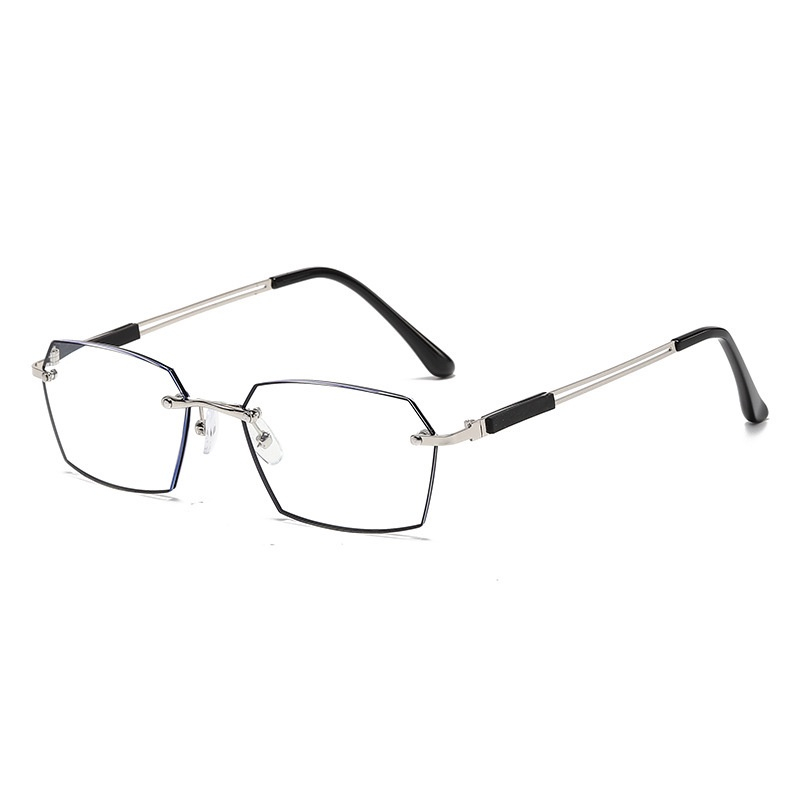 LIMITED EDITION CLASSIC DESIGN Kacamata Baca Super Fokus Original  Lensa Anti Blue Ray Frame Less Kualitas Premium Pria Wanita