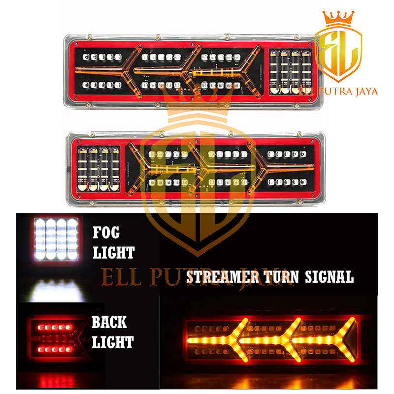 Lampu Stoplamp Belakang Truk L300 Carry Pick Up 24 volt