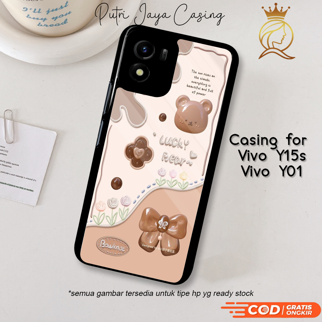 Case Hp Vivo Y15s Y01 Casing Vivo Y15s Y01 Motif 08 CUTE Casing Terbaru Case Karakter Lucu Casing Lu