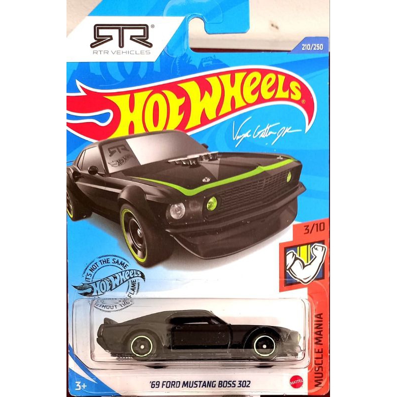 HOT WHEELS '69 FORD MUSTANG BOSS 302