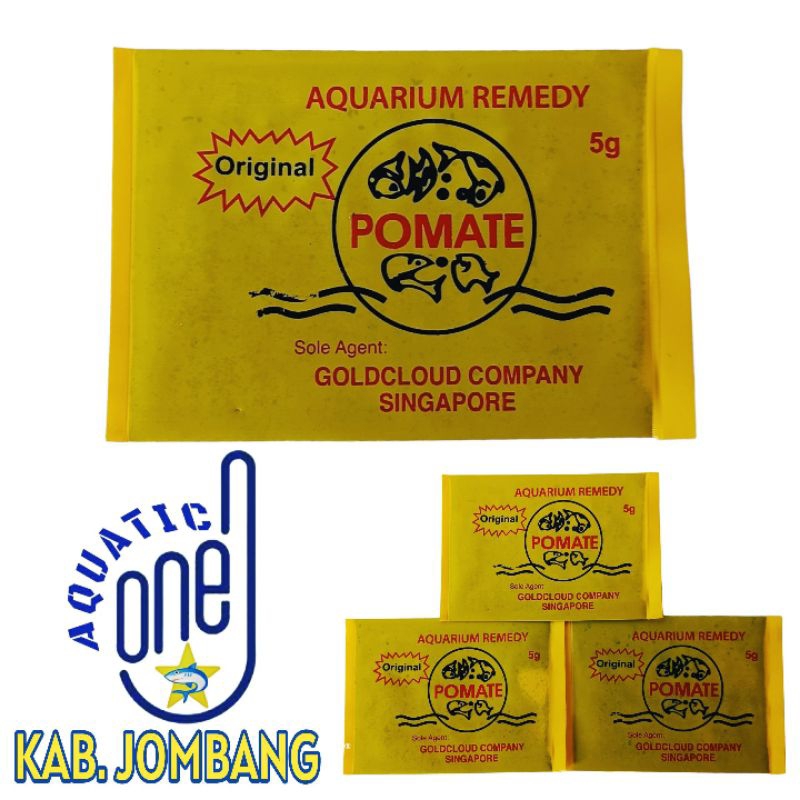 POMATE obat ikan hias koi kolam akuarium