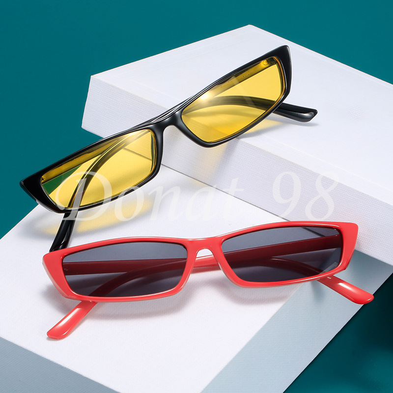 FREE ONGKIR KACAMATA HITAM KOTAK PERSEGI PANJANG KECIL PRIA DAN WANITA KEKINIAN FASHION TRENDY