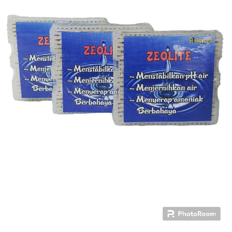 ZEOLITE BEYOND Ziolit media filter penyerap kotoran dan amoniak kolam aquarium akuarium ziolite