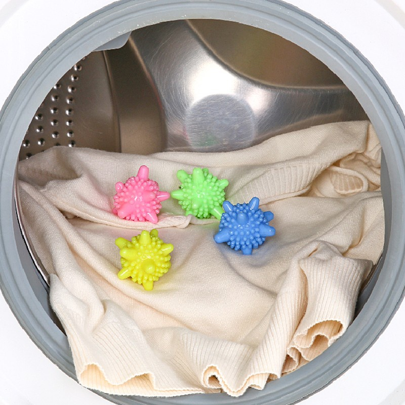 Bola Pembersih Pakaian Alat Pembersih Baju Pencuci Pakaian Anti Kusut Washing Laundry Ball Silicon