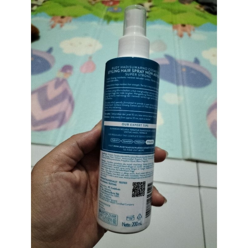 Rudy Hadisuwarno Hair Spray Super Strong 200ml