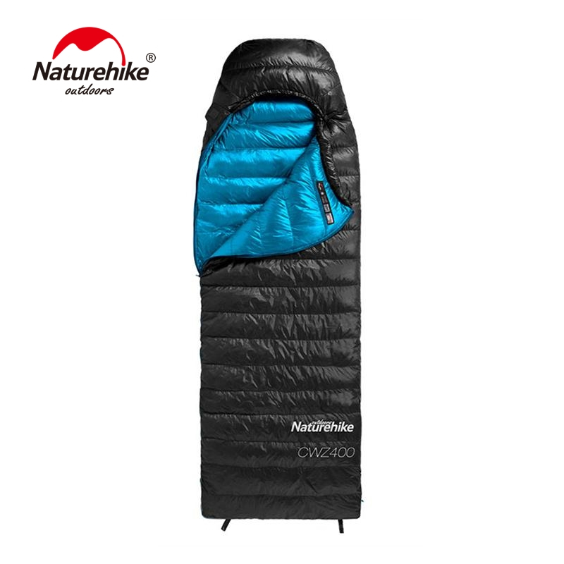 Sleeping Bag Naturehike CWZ400 NH19W400-Z Kantong TIdur Goose Down Bulu Angsa Camping SB Bulang Ultr