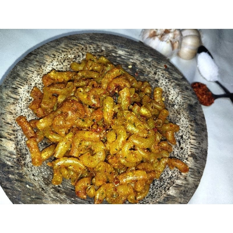 

Makaroni Pedas, Makaroni Cikruh | Jajanan Pedas Murah