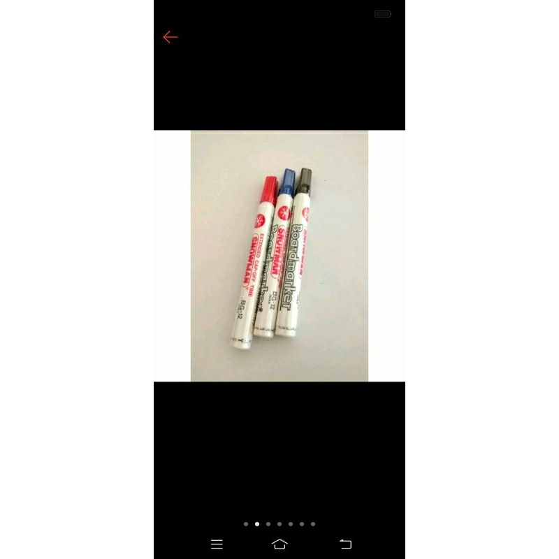 

spidol papan tulis spidol whiteboard spidol wb merk snowman warna biru hitam merah