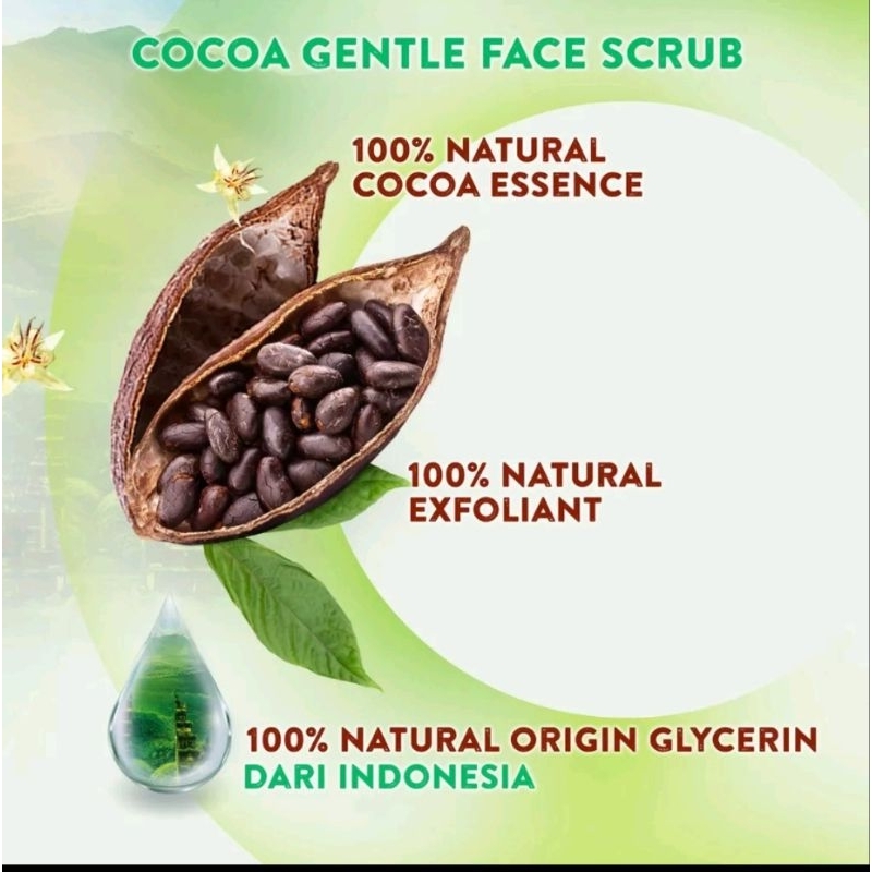 Citra Cocoa Gentle Face Scrup Bali 90gm