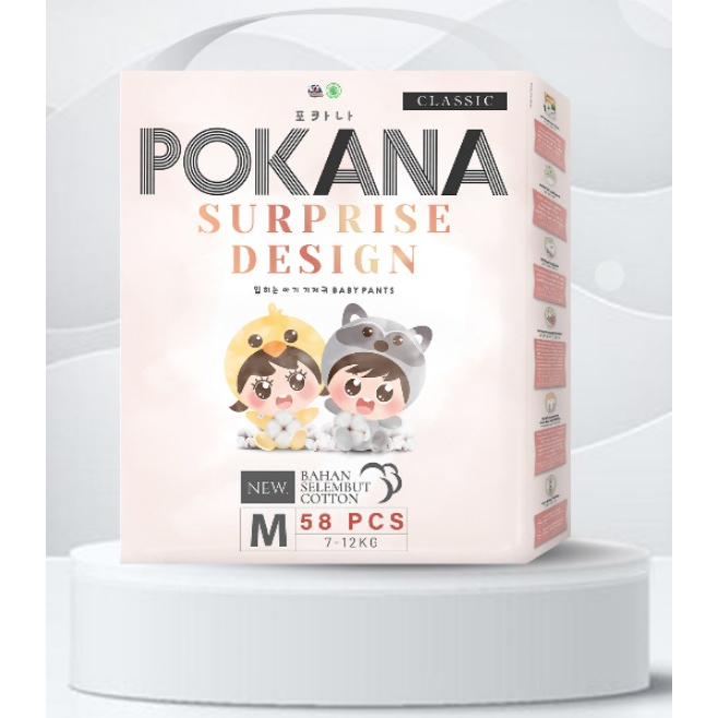 POKANA MEGA PACK S60 M58 L48 XL42 XXL36