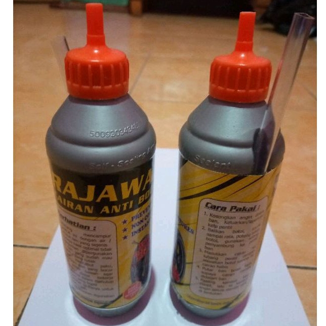 Cairan ban tubeless cairan anti bocor ban tubles tubeless motor mobil. original rajawali 350 Ml