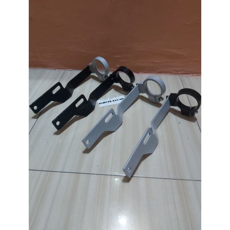 breket shock tabung pisah jupiter mx old mx new mx king ninja 1 set klem