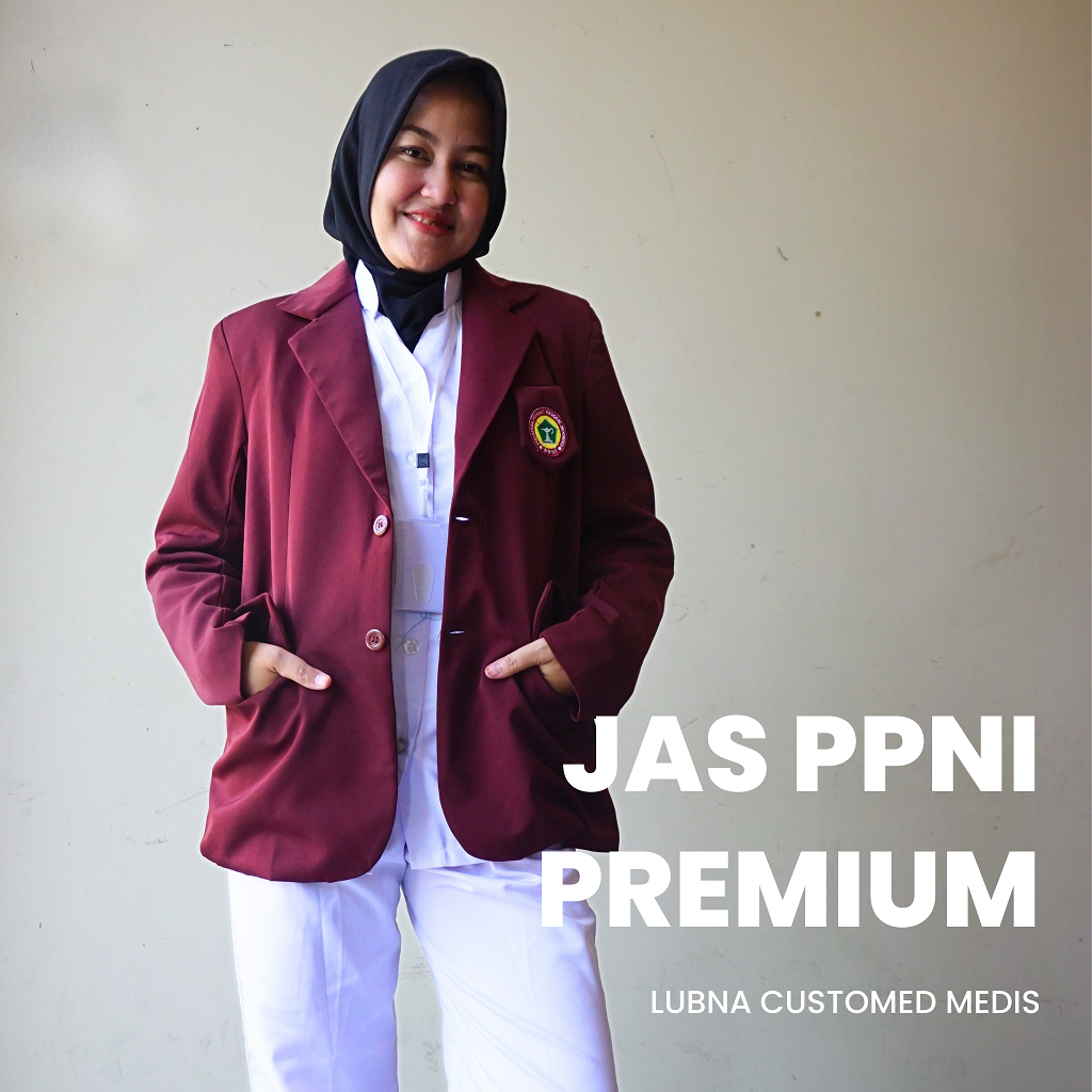 JAS PPNI PREMIUM WANITA / JAS PPNI NASIONAL / JAS PPNI PERAWAT NASIONAL WANITA (Lubna Customed Medis