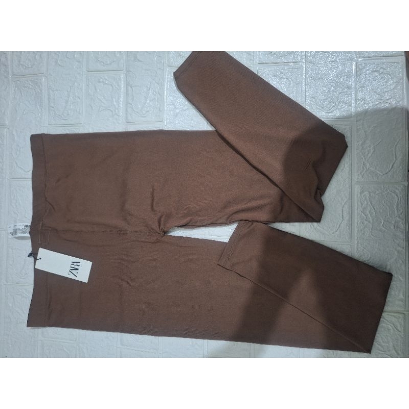 Legging zara warna mocca dan brown WARNA TERBARU